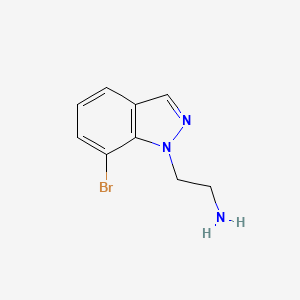 2-(7-Bromo-1H-indazol-1-yl)ethan-1-amine