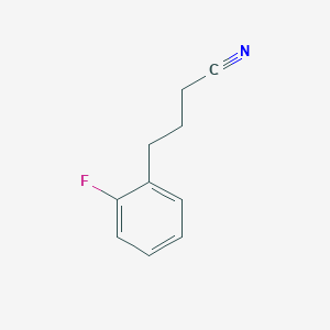 B132941 4-(2-Fluorophenyl)butanenitrile CAS No. 143654-61-9