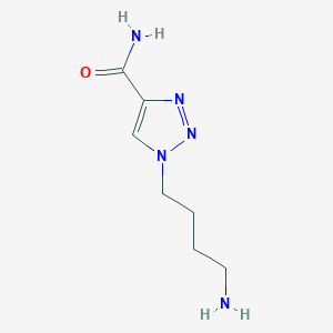 1-(4-Aminobutyl)-1H-1,2,3-triazole-4-carboxamide