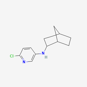 N-{bicyclo[2.2.1]heptan-2-yl}-6-chloropyridin-3-amine