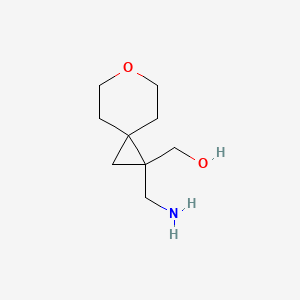 [1-(Aminomethyl)-6-oxaspiro[2.5]octan-1-YL]methanol