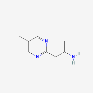 1-(5-Methylpyrimidin-2-yl)propan-2-amine