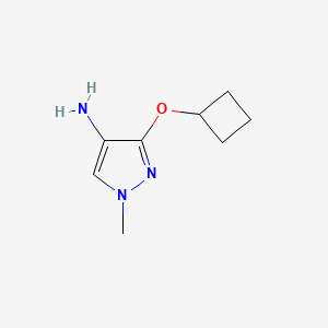 3-Cyclobutoxy-1-methyl-1H-pyrazol-4-amine