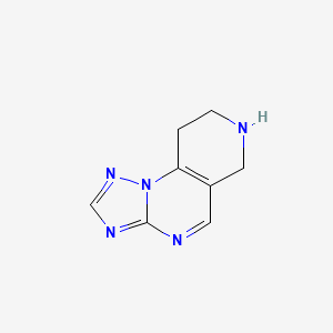 2,3,5,7,11-Pentaazatricyclo[7.4.0.0,2,6]trideca-1(9),3,5,7-tetraene