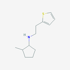 2-Methyl-N-[2-(thiophen-2-yl)ethyl]cyclopentan-1-amine