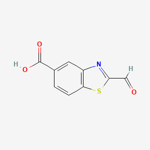 2-Formyl-1,3-benzothiazole-5-carboxylic acid