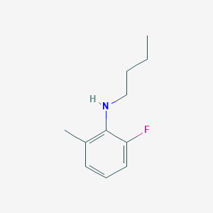 N-butyl-2-fluoro-6-methylaniline