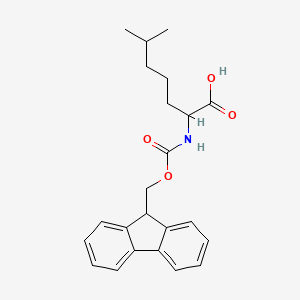 2-({[(9H-fluoren-9-yl)methoxy]carbonyl}amino)-6-methylheptanoic acid