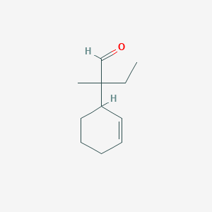 2-(Cyclohex-2-en-1-yl)-2-methylbutanal