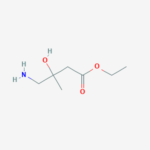 Ethyl 4-amino-3-hydroxy-3-methylbutanoate