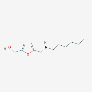 {5-[(Hexylamino)methyl]furan-2-yl}methanol