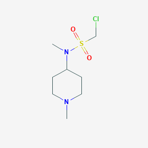 1-chloro-N-methyl-N-(1-methylpiperidin-4-yl)methanesulfonamide