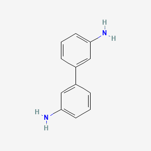 molecular formula C12H12N2 B1329427 [1,1'-联苯]-3,3'-二胺 CAS No. 2050-89-7