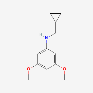 N-(cyclopropylmethyl)-3,5-dimethoxyaniline