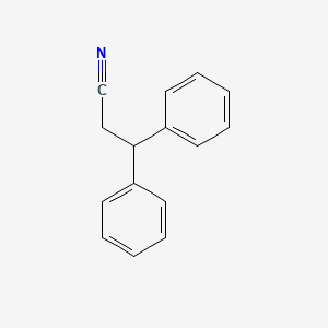 B1329440 3,3-Diphenylpropanenitrile CAS No. 2286-54-6