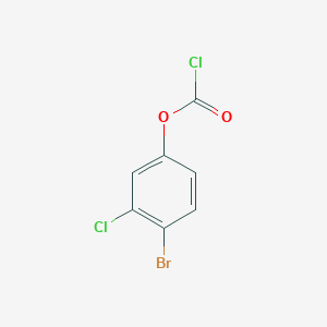 4-Bromo-3-chlorophenyl chloroformate