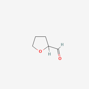 molecular formula C5H8O2 B1329454 tetrahydrofuran-2-carbaldehyde CAS No. 7681-84-7