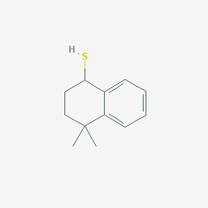 4,4-Dimethyl-1,2,3,4-tetrahydronaphthalene-1-thiol