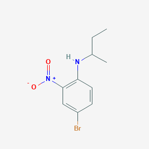 4-bromo-N-(butan-2-yl)-2-nitroaniline