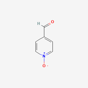 molecular formula C6H5NO2 B1329458 异烟酰醛 1-氧化物 CAS No. 7216-42-4