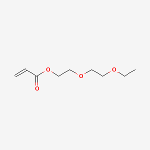 molecular formula C9H16O4 B1329459 2-(2-乙氧基乙氧基)乙基丙烯酸酯 CAS No. 7328-17-8
