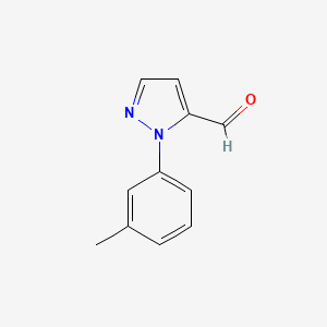 2-(M-Tolyl)pyrazole-3-carbaldehyde