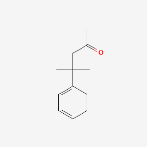 B1329461 4-Methyl-4-phenylpentan-2-one CAS No. 7403-42-1