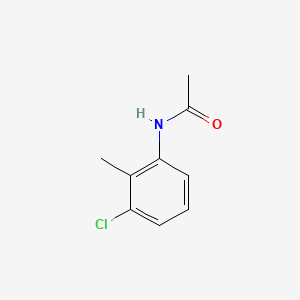 molecular formula C9H10ClNO B1329463 N-(3-氯-2-甲基苯基)乙酰胺 CAS No. 7463-35-6