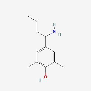 4-(1-Aminobutyl)-2,6-dimethylphenol