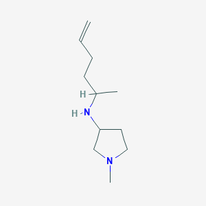 N-(Hex-5-en-2-yl)-1-methylpyrrolidin-3-amine