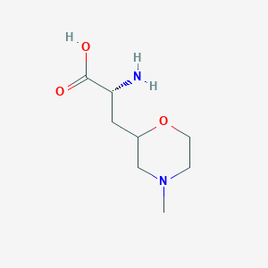 (2R)-2-Amino-3-(4-methylmorpholin-2-yl)propanoic acid