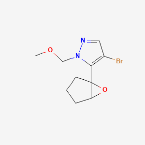 4-Bromo-1-(methoxymethyl)-5-{6-oxabicyclo[3.1.0]hexan-1-yl}-1H-pyrazole