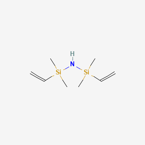 molecular formula C8H19NSi2 B1329466 1,1,3,3-四甲基-1,3-二乙烯基二硅氮烷 CAS No. 7691-02-3