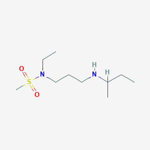 N-{3-[(butan-2-yl)amino]propyl}-N-ethylmethanesulfonamide