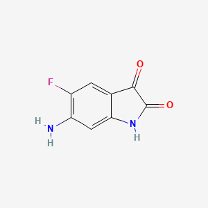 6-Amino-5-fluoro-2,3-dihydro-1H-indole-2,3-dione