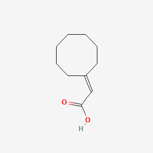 Cyclooctylideneacetic acid