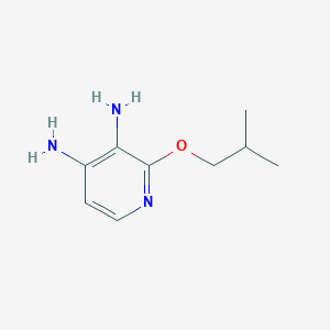 2-(2-Methylpropoxy)pyridine-3,4-diamine