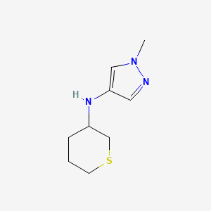 1-methyl-N-(thian-3-yl)-1H-pyrazol-4-amine