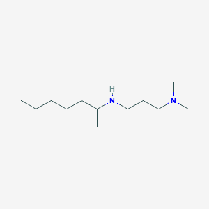 [3-(Dimethylamino)propyl](heptan-2-yl)amine