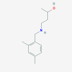 4-{[(2,4-Dimethylphenyl)methyl]amino}butan-2-ol