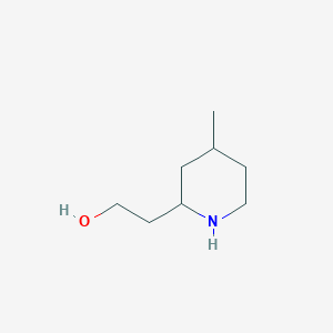 2-(4-Methylpiperidin-2-YL)ethan-1-OL