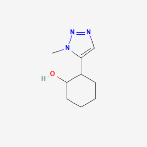 2-(1-Methyl-1H-1,2,3-triazol-5-yl)cyclohexan-1-ol