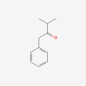 molecular formula C11H14O B1329488 苄基异丙基酮 CAS No. 2893-05-2