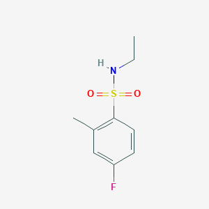 N-ethyl-4-fluoro-2-methylbenzenesulfonamide