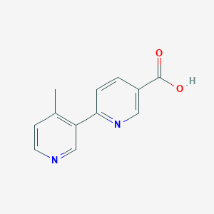 6-(4-Methylpyridin-3-yl)pyridine-3-carboxylic acid