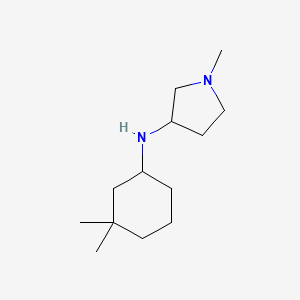 N-(3,3-dimethylcyclohexyl)-1-methylpyrrolidin-3-amine