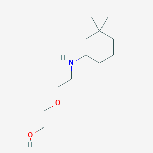 2-{2-[(3,3-Dimethylcyclohexyl)amino]ethoxy}ethan-1-ol