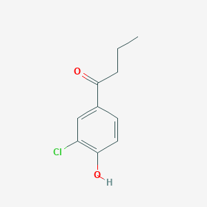 1-(3-Chloro-4-hydroxyphenyl)-1-butanone