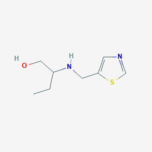 2-[(1,3-Thiazol-5-ylmethyl)amino]butan-1-ol