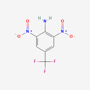 B1329500 2,6-Dinitro-4-(trifluoromethyl)aniline CAS No. 445-66-9